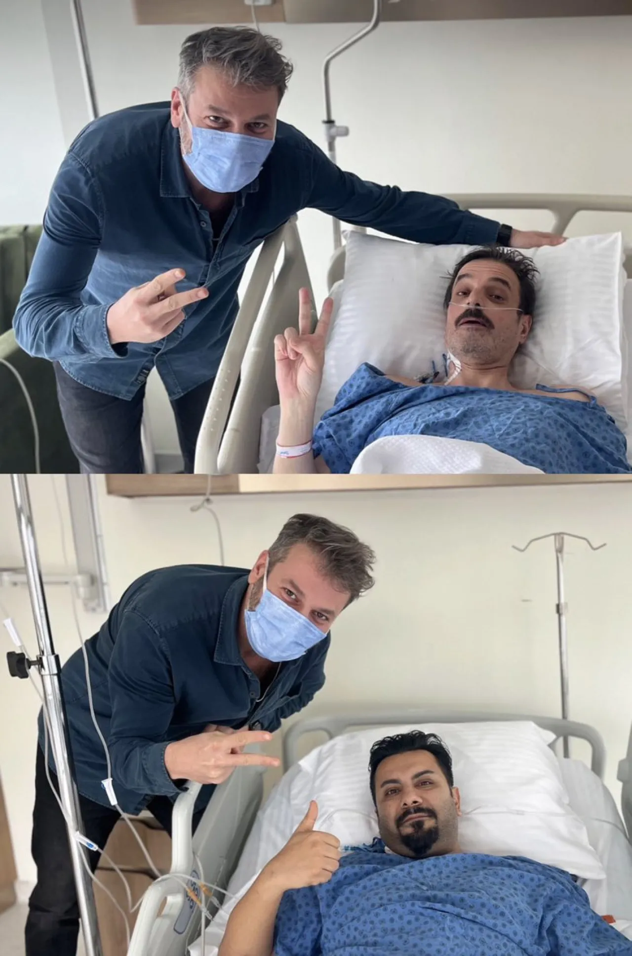 Ufuk Özkan ve Donörü Salih Kıvırcık, Kritik Ameliyat Sonrası Yoğun Bakımdan Çıktı