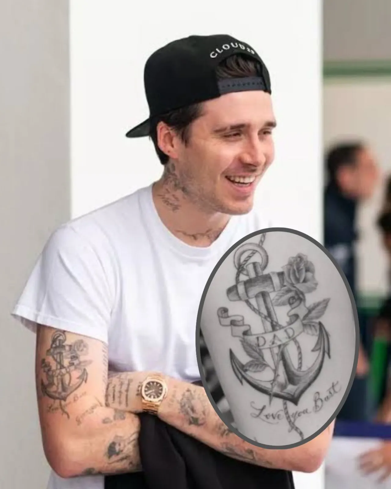 Brooklyn Beckham'ın Kolundan 'Baba' Dövmesini Sildirdiği Ortaya Çıktı