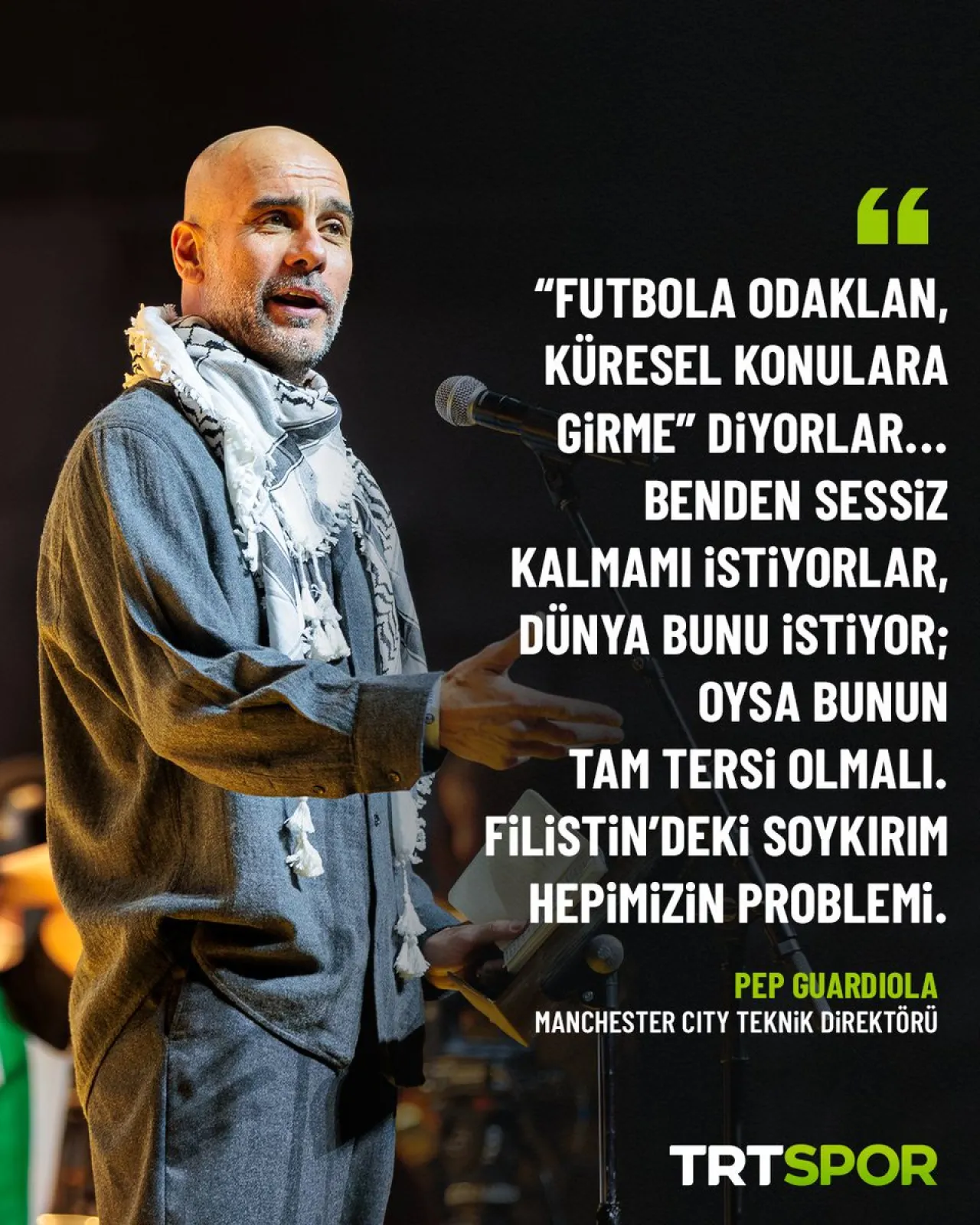 Pep Guardiola'dan Çarpıcı Açıklama: 