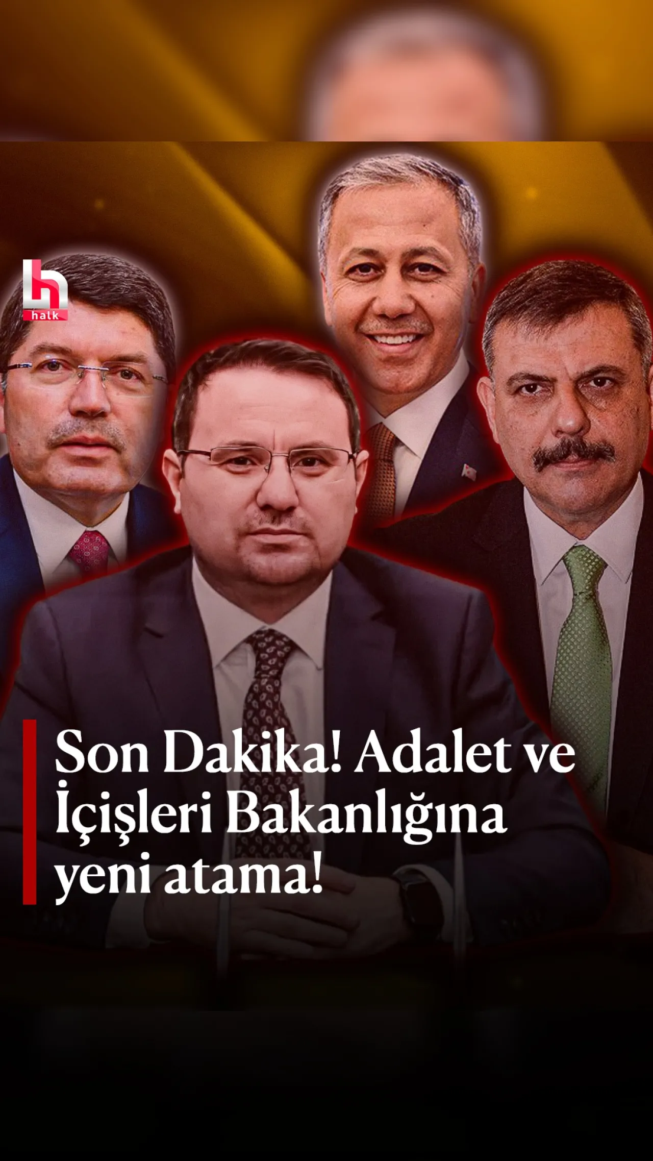 Kabinede Sürpriz Değişiklik: Yeni Adalet ve İçişleri Bakanları Belli Oldu