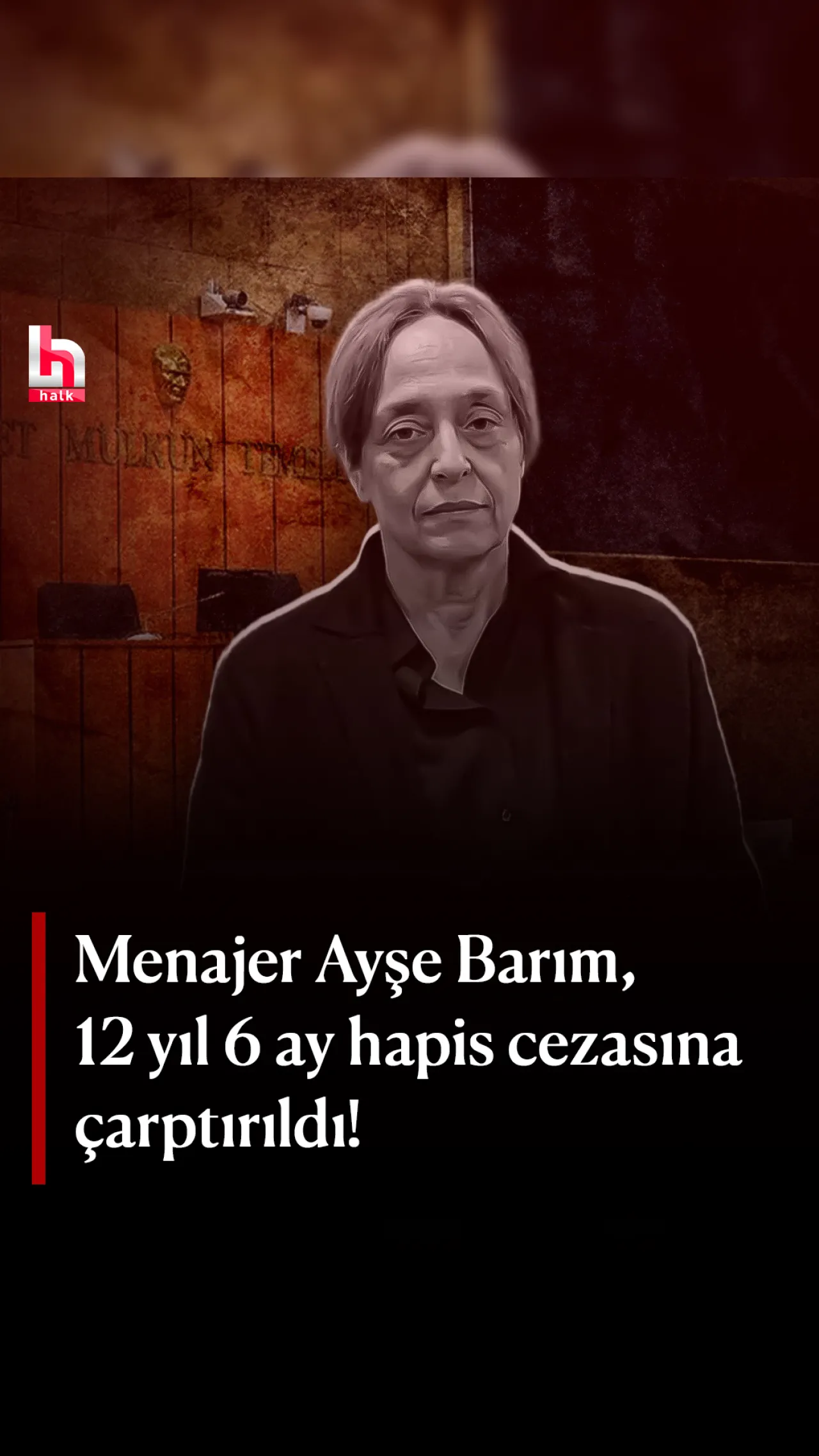 Gezi Parkı Davasında Menajer Ayşe Barım'a 12 Yıl 6 Ay Hapis Cezası