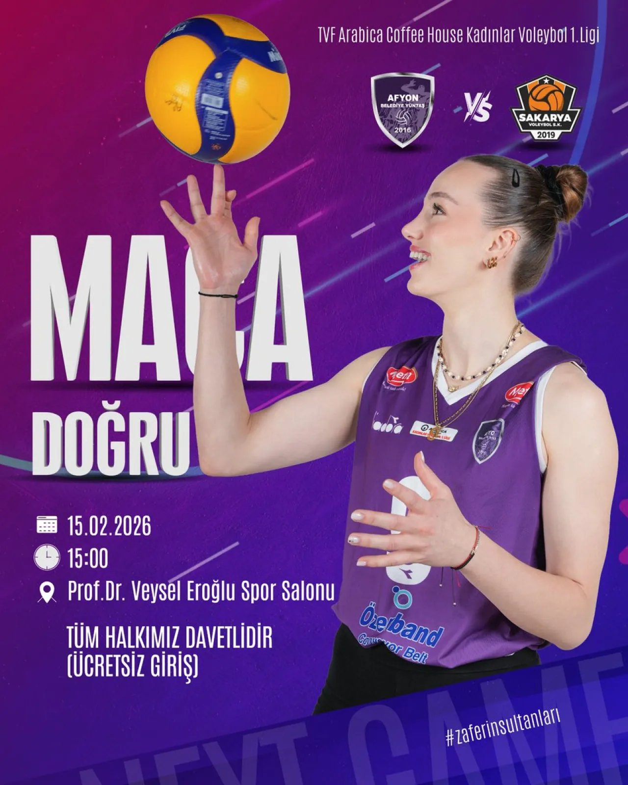 Afyonkarahisar'da Voleybol Rüzgarları Esecek: Kritik Maçın Detayları