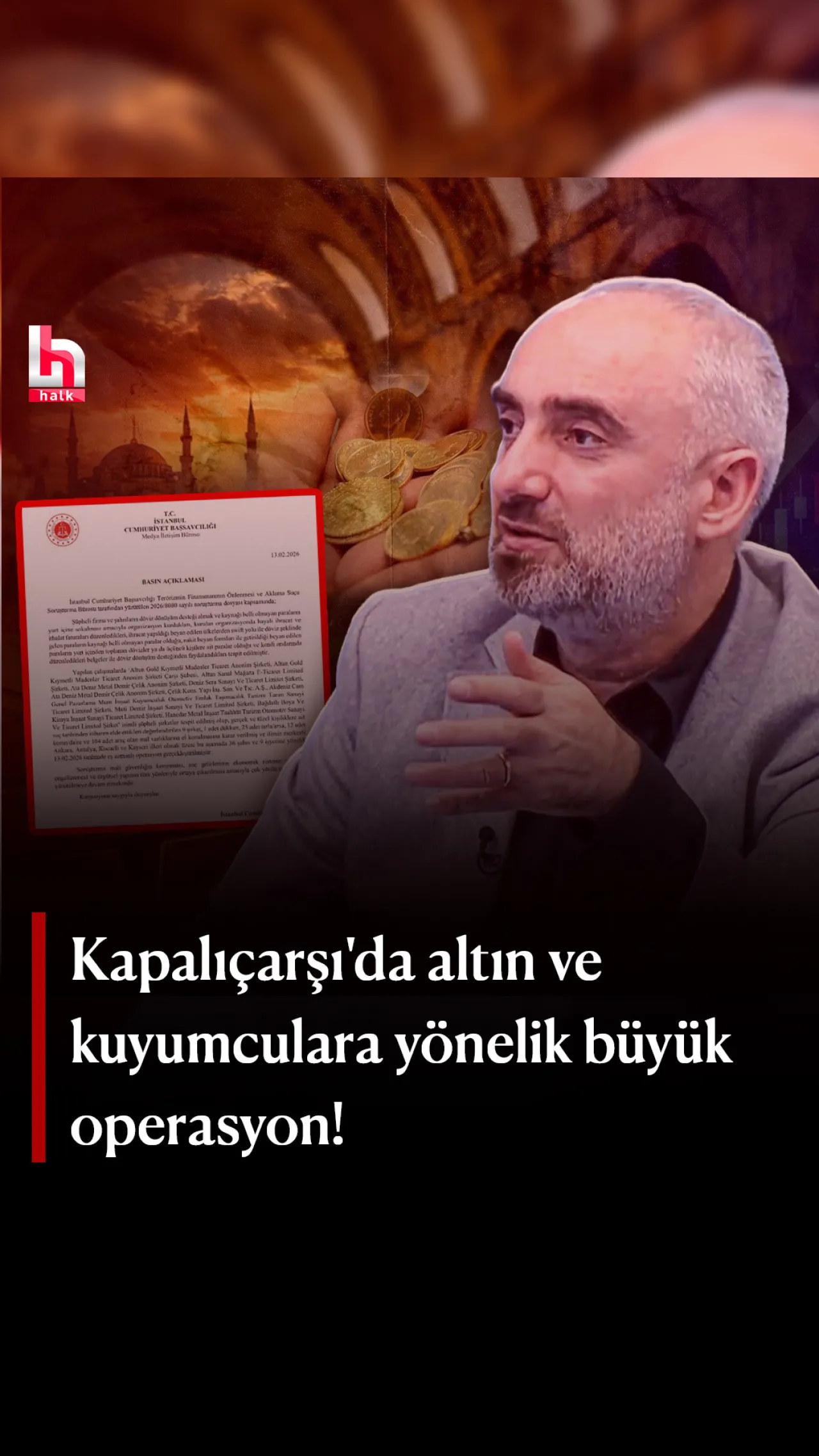 Kapalıçarşı'da Tarihi Operasyon: Altın ve Kuyumculara Büyük Sorgu