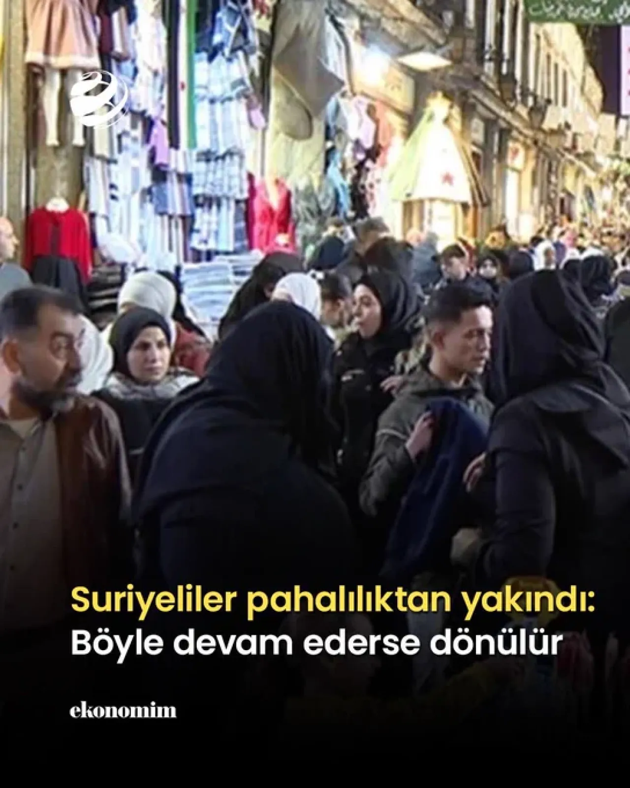 İstanbul'daki Suriyelilerden Ekonomik Şikayet: 