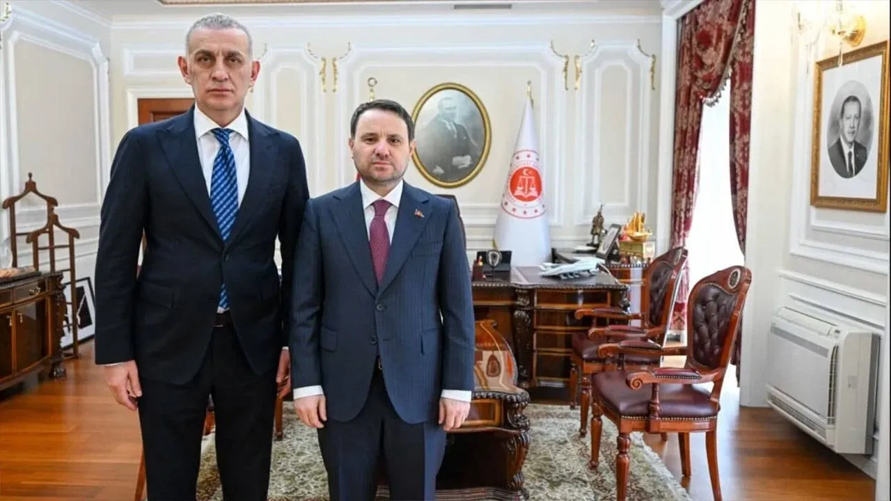 İbrahim Hacıosmanoğlu, Adalet Bakanı Akın Gürlek'i Ziyaret Etti