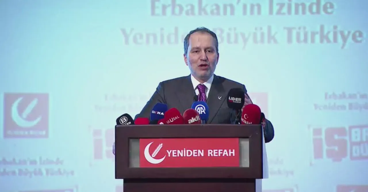 Özgür Özel, Yeniden Refah Partisi'nin İftarında Konuştu